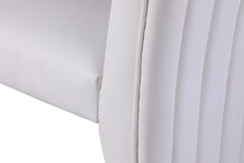 Load image into Gallery viewer, Porsha White Faux Leather Dining Chair