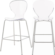 Load image into Gallery viewer, Clarion Chrome Stool