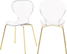 Load image into Gallery viewer, Clarion Gold Dining Chair