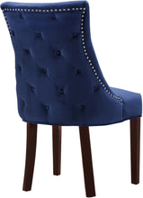 Load image into Gallery viewer, Hannah Navy Velvet Dining Chair