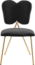 Load image into Gallery viewer, Angel Black Velvet Dining Chair