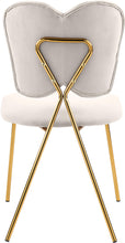 Load image into Gallery viewer, Angel Cream Velvet Dining Chair