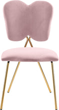 Load image into Gallery viewer, Angel Pink Velvet Dining Chair
