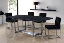 Load image into Gallery viewer, Giselle Black Velvet Dining Chair