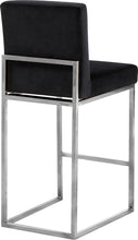 Load image into Gallery viewer, Giselle Black Velvet Stool