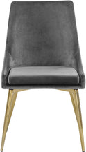 Load image into Gallery viewer, Karina Grey Velvet Dining Chair