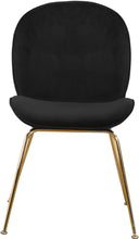 Load image into Gallery viewer, Paris Black Velvet Dining Chair