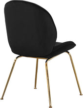 Load image into Gallery viewer, Paris Black Velvet Dining Chair