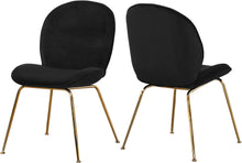 Load image into Gallery viewer, Paris Black Velvet Dining Chair
