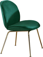 Load image into Gallery viewer, Paris Green Velvet Dining Chair