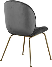 Load image into Gallery viewer, Paris Grey Velvet Dining Chair