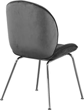 Load image into Gallery viewer, Paris Grey Velvet Dining Chair
