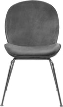 Load image into Gallery viewer, Paris Grey Velvet Dining Chair