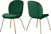 Load image into Gallery viewer, Paris Green Velvet Dining Chair