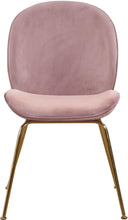 Load image into Gallery viewer, Paris Pink Velvet Dining Chair