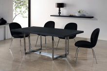 Load image into Gallery viewer, Paris Black Velvet Dining Chair