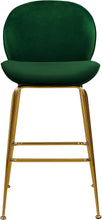 Load image into Gallery viewer, Paris Green Velvet Stool
