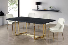 Load image into Gallery viewer, Karina Cream Velvet Dining Chair