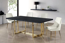 Load image into Gallery viewer, Karina Cream Velvet Dining Chair