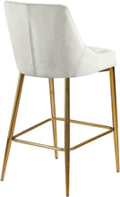Load image into Gallery viewer, Karina Cream Velvet Stool