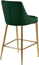 Load image into Gallery viewer, Karina Green Velvet Stool