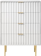 Load image into Gallery viewer, Modernist White Gloss Chest