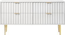 Load image into Gallery viewer, Modernist White Gloss Dresser