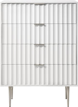 Load image into Gallery viewer, Modernist White Gloss Chest