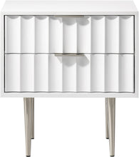 Load image into Gallery viewer, Modernist White Gloss Night Stand