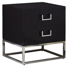 Load image into Gallery viewer, Nova Black Side Table