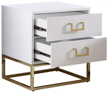 Load image into Gallery viewer, Nova White Side Table