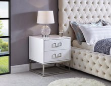 Load image into Gallery viewer, Nova White Side Table