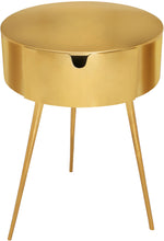 Load image into Gallery viewer, Bali Gold Night Stand