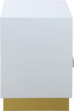 Load image into Gallery viewer, Cosmopolitan White Lacquer Side Table