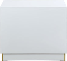 Load image into Gallery viewer, Cosmopolitan White Lacquer Side Table