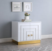 Load image into Gallery viewer, Cosmopolitan White Lacquer Side Table