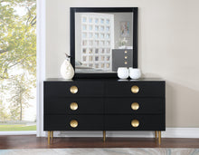 Load image into Gallery viewer, Zayne Black Dresser
