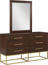 Load image into Gallery viewer, Maxine Cherry / Gold Dresser