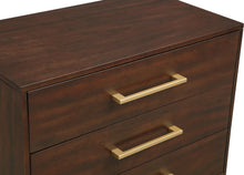 Load image into Gallery viewer, Maxine Cherry / Gold Chest
