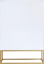 Load image into Gallery viewer, Maxine White / Gold Chest