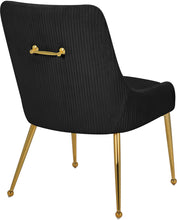 Load image into Gallery viewer, Ace Black Velvet Dining Chair