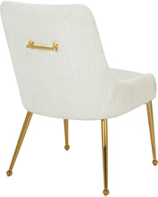 Load image into Gallery viewer, Ace Cream Velvet Dining Chair