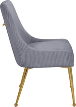 Load image into Gallery viewer, Ace Grey Velvet Dining Chair