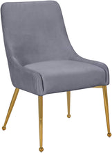 Load image into Gallery viewer, Ace Grey Velvet Dining Chair
