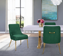 Load image into Gallery viewer, Ace Green Velvet Dining Chair