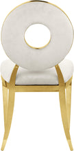 Load image into Gallery viewer, Carousel Cream Velvet Dining Chair
