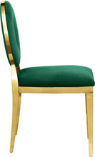 Load image into Gallery viewer, Carousel Green Velvet Dining Chair