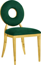 Load image into Gallery viewer, Carousel Green Velvet Dining Chair