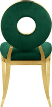 Load image into Gallery viewer, Carousel Green Velvet Dining Chair