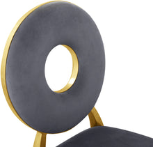 Load image into Gallery viewer, Carousel Grey Velvet Dining Chair